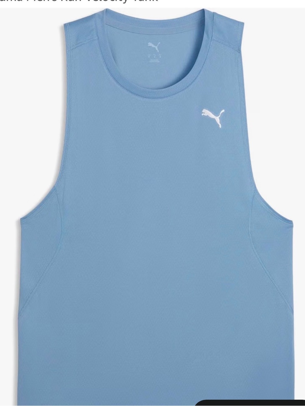 Puma Men’s Light Blue Performance Tank XXL